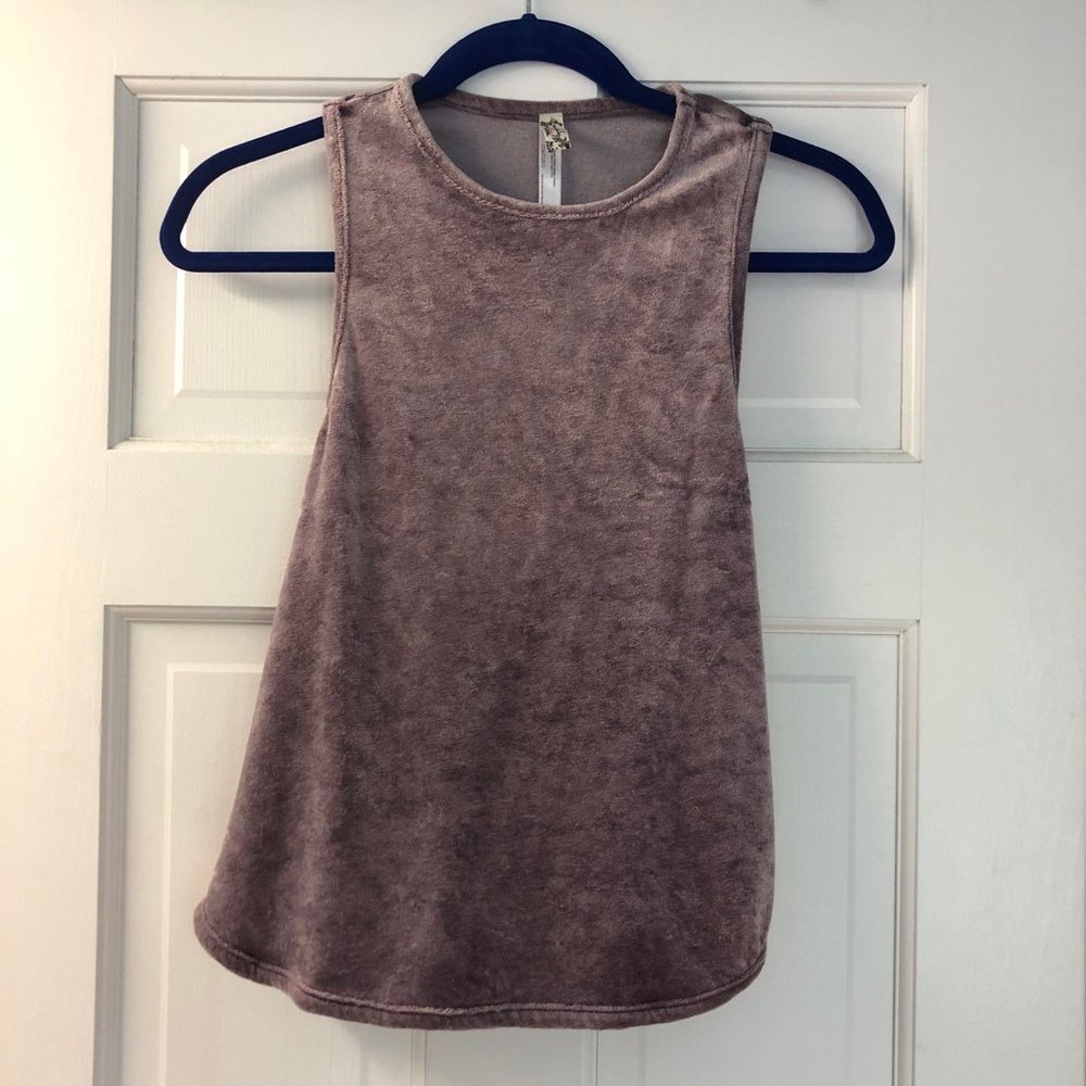 Free People Velvet Tank